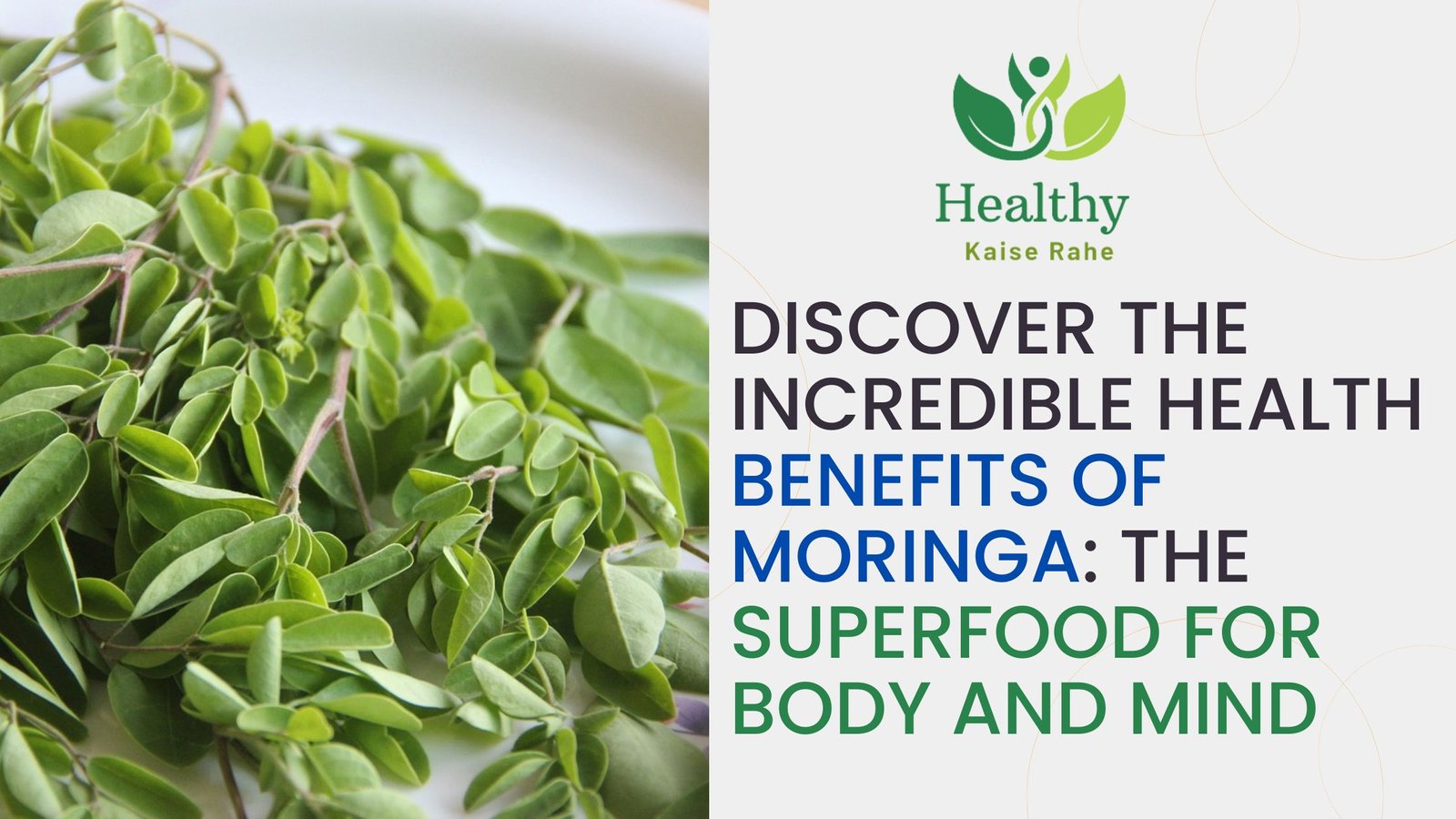 Discover the Incredible Health Benefits of Moringa The Superfood for Body and Mind