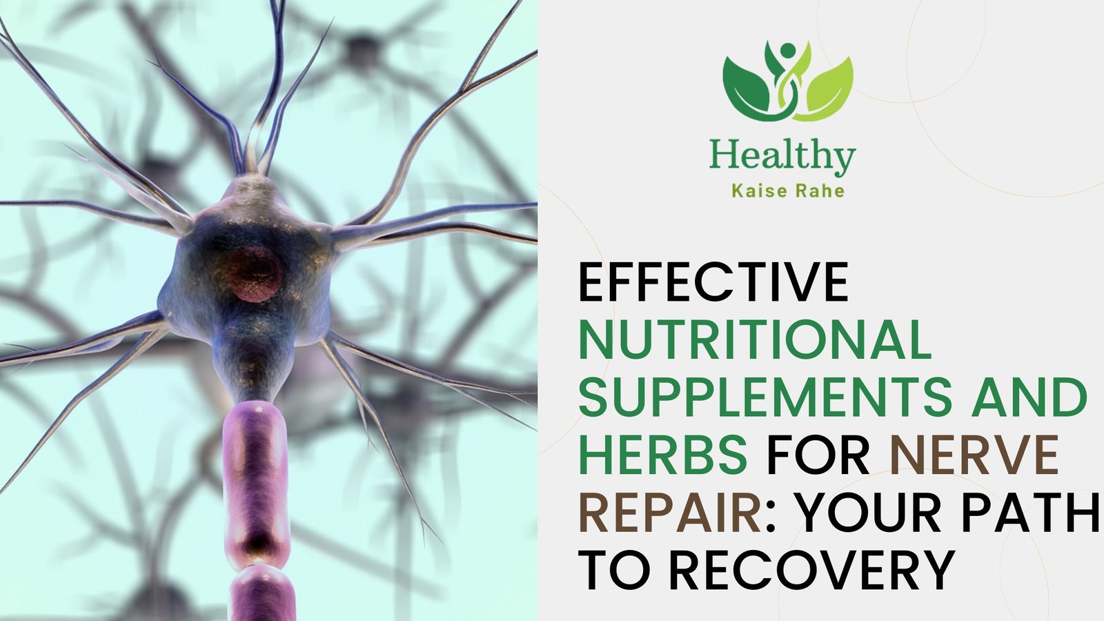 Effective Nutritional Supplements and Herbs for Nerve Repair Your Path to Recovery
